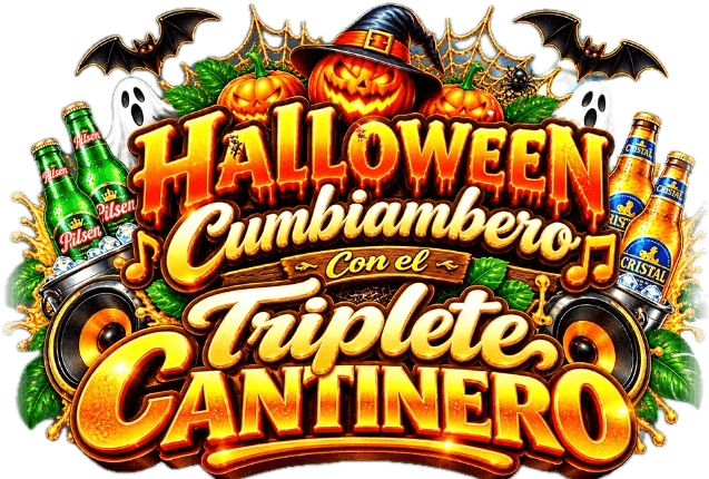 Halloween Cumbiambero con el Triplete Cantinero